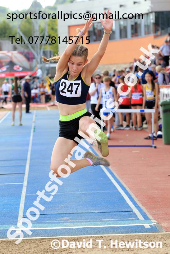 Long Jump, 2024 Gateshead Tartan Games.  Photo: David T. Hewitson/Sports for All Pics